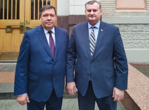 МИНИСТР ЗДРАВООХРАНЕНИЯ РА ЭДУАРД БУТБА ВСТРЕТИЛСЯ С ПЕРВЫМ ЗАМДИРЕКТОРА ФЕДЕРАЛЬНОГО ЦЕНТРА МЕДИЦИНЫ КАТАСТРОФ АНАТОЛИЕМ ГУЛИНЫМ