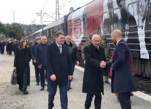 Валерий Бганба посетил "Поезд Победы"