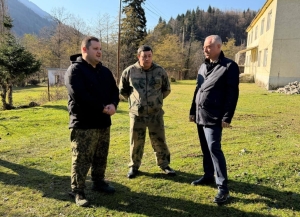 Бадра Гунба посетил село Ажара в Кодорском ущелье