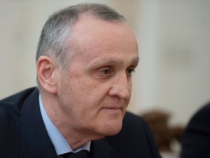 АЛЕКСАНДР АНКВАБ ПОЗДРАВИЛ ПРЕЗИДЕНТА АНА ЗУРАБА ДЖАПУА С 25-ЛЕТИЕМ АКАДЕМИИ НАУК АБХАЗИИ