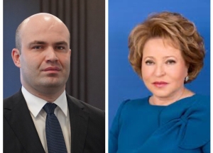 Лаша Ашуба поздравил Валентину Матвиенко с Днём рождения