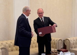 Прошла встреча Валерия Бганба с Сергеем Кириенко
